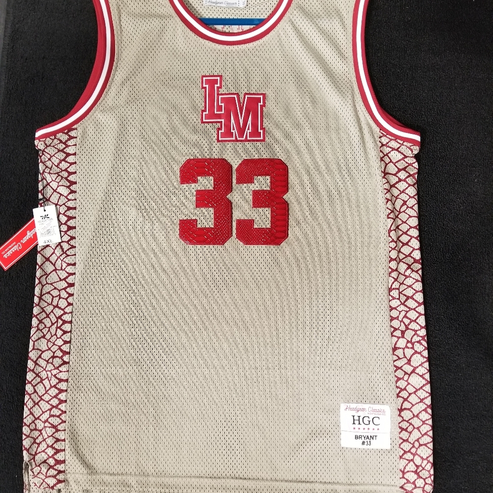 Headgear Classic Kobe Bryant High School Jersey 33